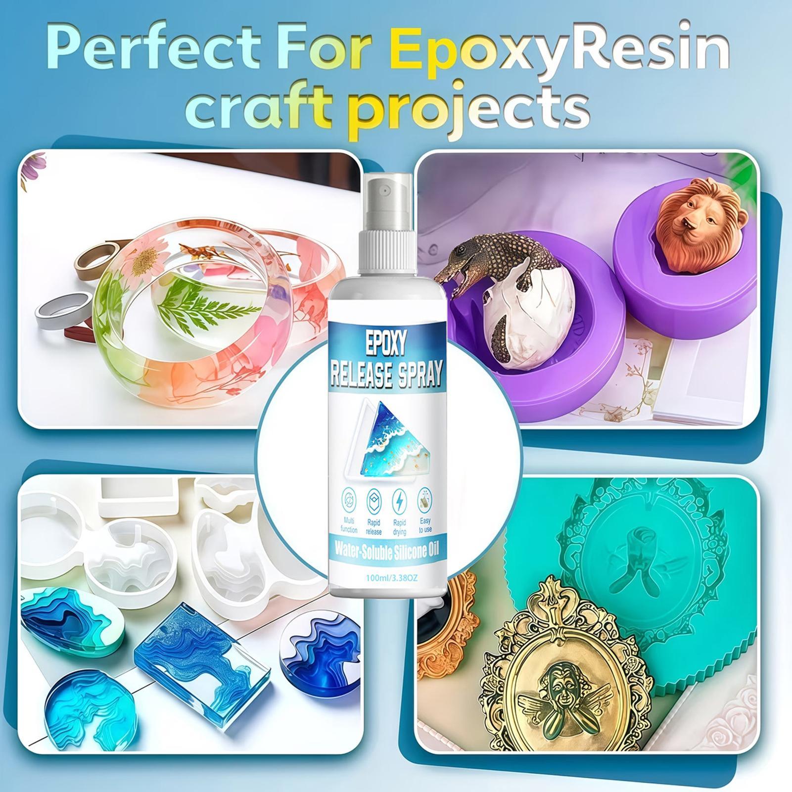 Candle Making Workshops - 樹脂型用リリーススプレー 100ml 速乾性潤滑剤 キャンドル・石鹸作り、コンクリート・石膏の型取り用リリース剤