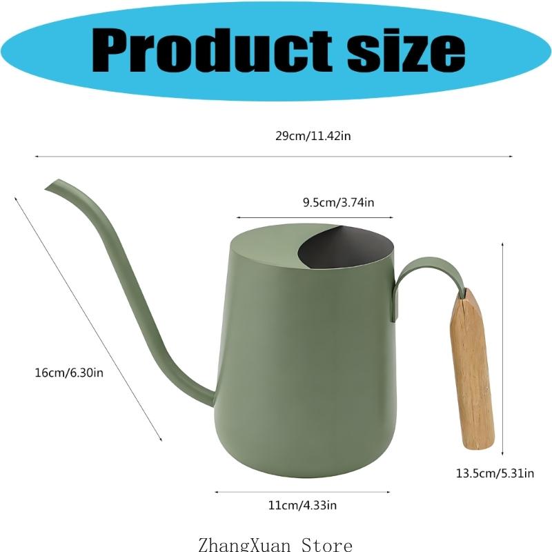 金属ボディ、長い注ぎ口、鉢植え屋内緑用サイドハンドル付きバル - Pour Pot Aluminum のレビューと価格