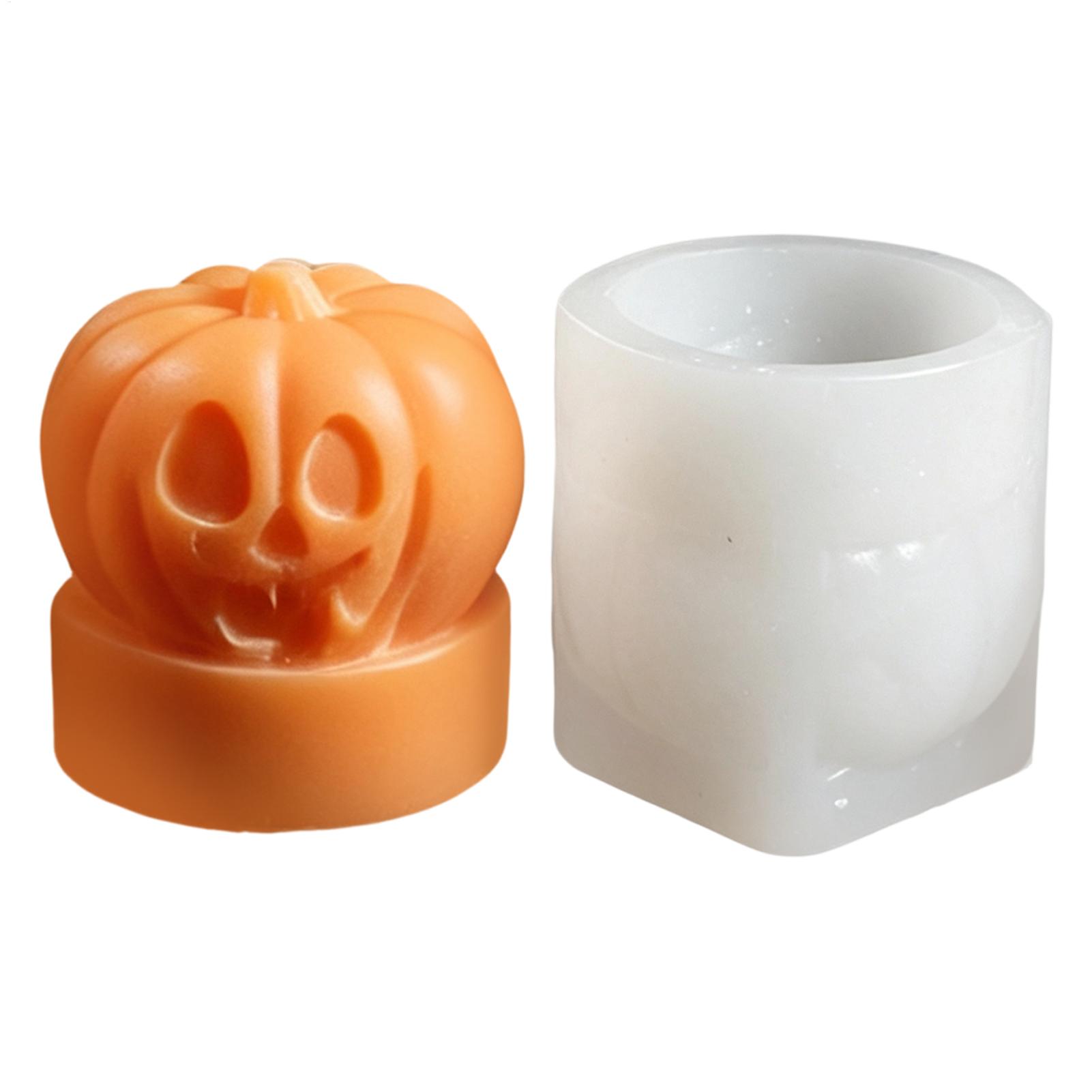 ハロウィン用パンプキンシリコンキャンドルモールド1個、手作り - Candle Making Workshops のレビューと価格