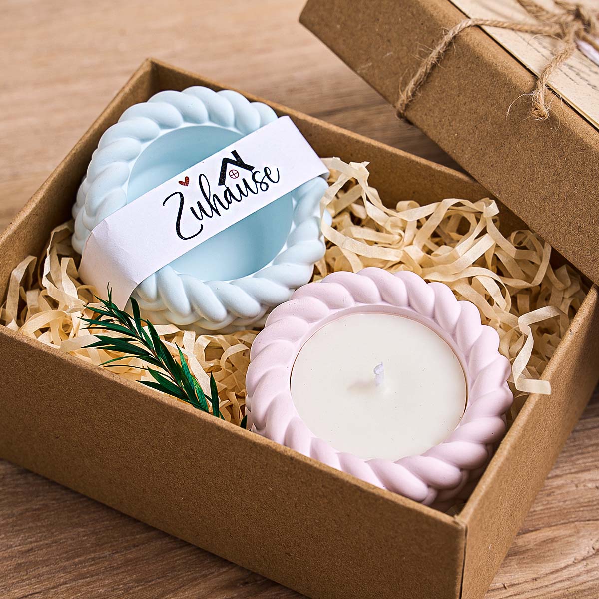 織りキャンドルジャー型シリコンモールドDIY丸型コンクリート - Kraft Box Candle のレビューと価格