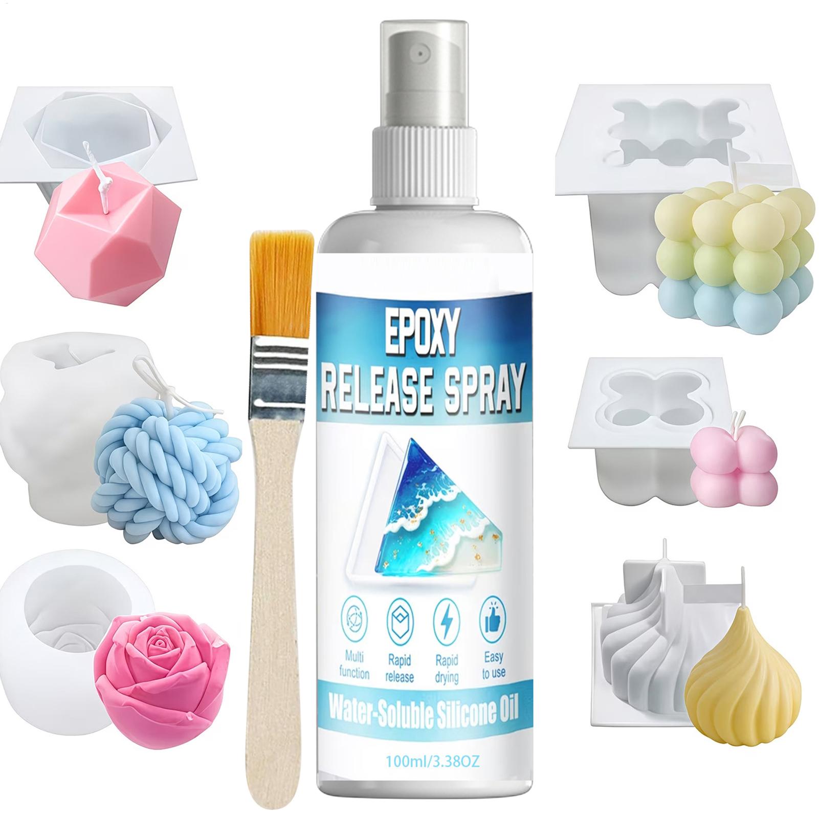 シリコーン型取りスプレー 100ml 型取り用潤滑剤 速乾性 - Candle Making Workshops のレビューと価格
