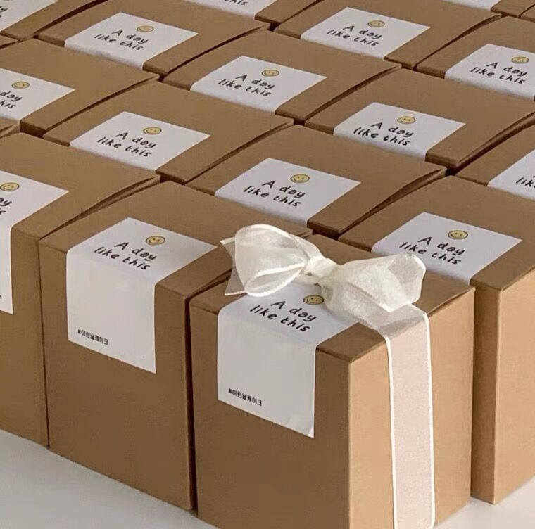 クラフト紙ボックスキャンドル口紅香水化粧品ケーキキャンディギ - Kraft Box Candle のレビューと価格