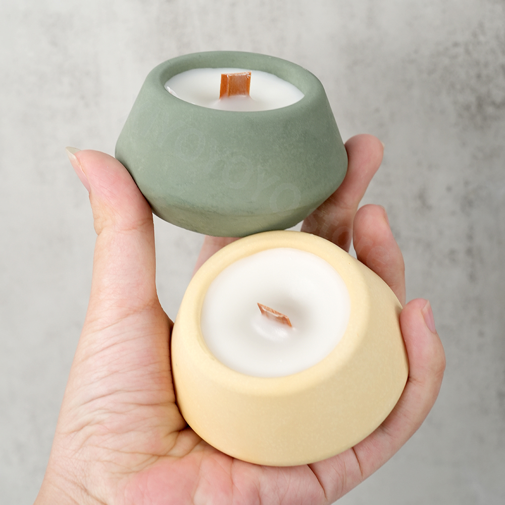 家の装飾のための丸いボウルの収納ボックス,シリコン型,特許取 - Kraft Box Candle のレビューと価格