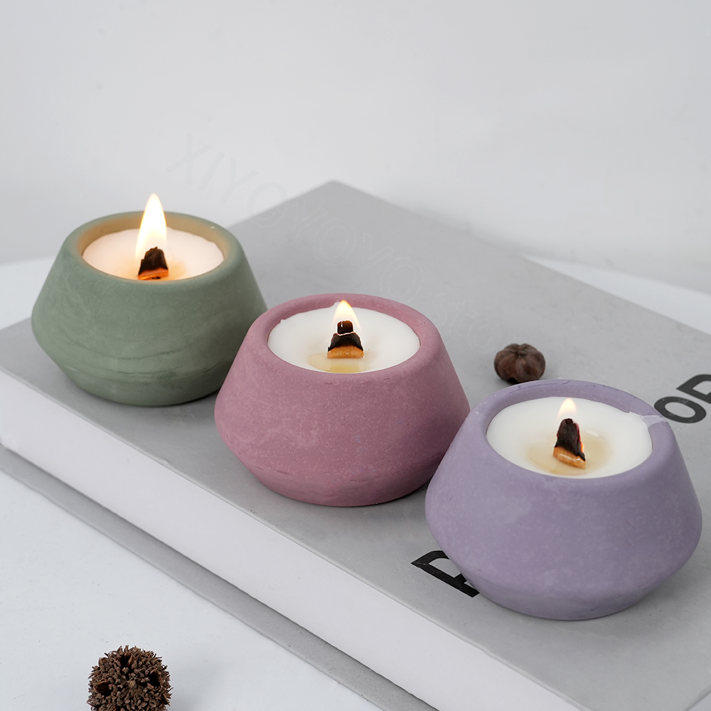 家の装飾のための丸いボウルの収納ボックス,シリコン型,特許取 - Kraft Box Candle のレビューと価格
