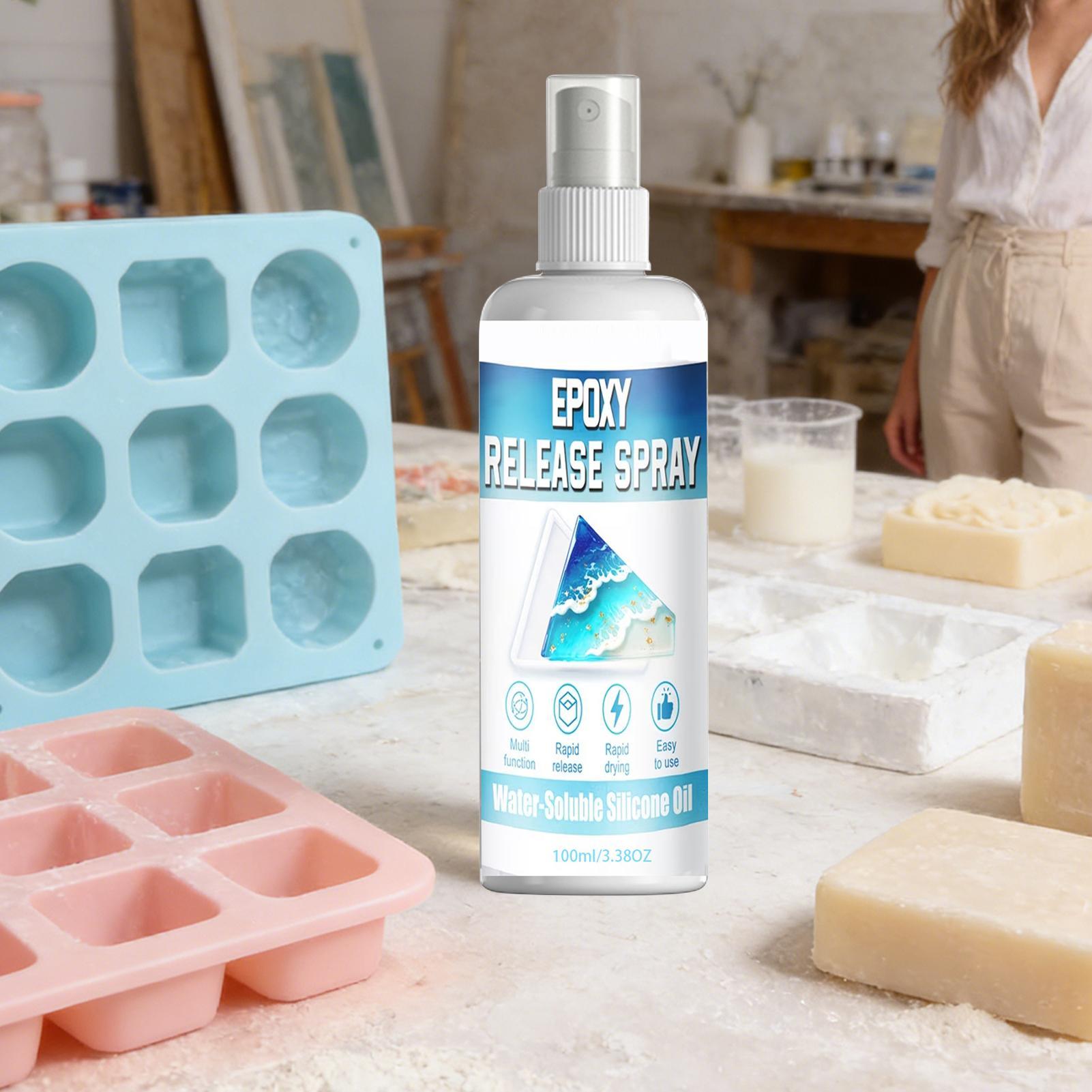 エポキシモールドリリーススプレー 100ml 速乾性モールド - Candle Making Workshops のレビューと価格